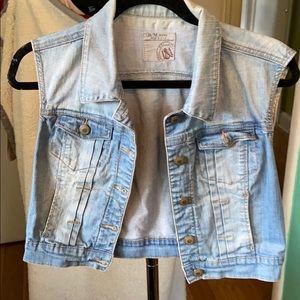 Denim vest